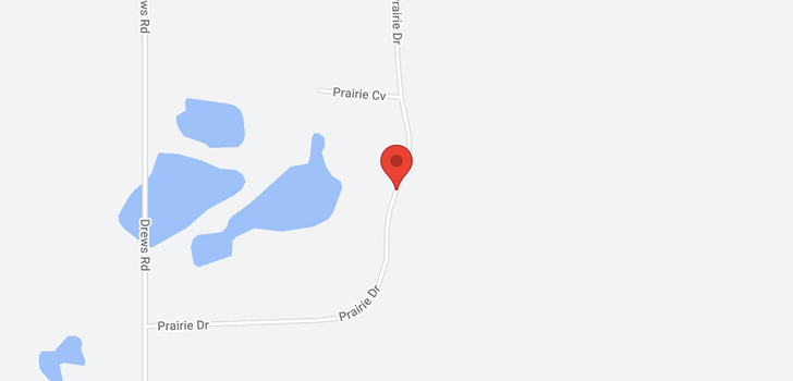 map of Prairie Drive